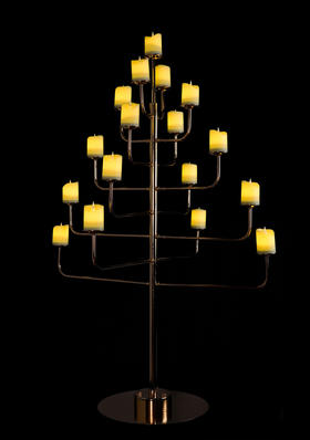 CP-77-17头粗蜡烛摆件（运费自理）