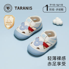 泰兰尼斯101夏季婴儿鞋透气轻便男童宝宝鞋凉鞋女童鞋新生步前鞋 T24B5B5669
