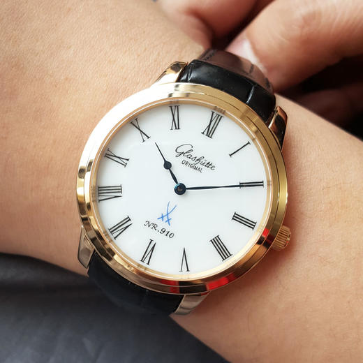 【95新】Glashütte Original 格拉苏蒂议员系列100-10-01-01-04自动机械机芯40MM（男款）080225TJ03 商品图6