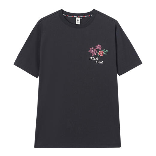 ONIARAI/鬼洗25春夏凉感紫外线变色玫瑰藤情侣短T恤男 B840274 商品图3