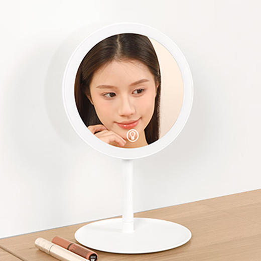 沃品 多功能LED化妆镜 TD19 白色【YGYL1.0】 商品图2