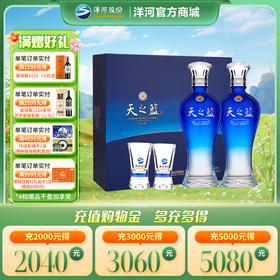 洋河 天之蓝礼盒 46度 480mL 双支装