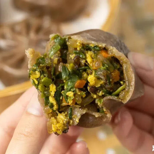 今三麦荞麦薄皮包子3袋|五分钟搞定早餐/下午茶/宵夜，皮薄馅厚满满膳食纤维 商品图0