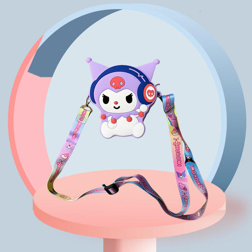 【可爱库洛米立身斜挎包~】新款热卖时尚耳机库洛米立身斜跨包包 儿童可爱卡通手机包单肩包-QQ 商品图3