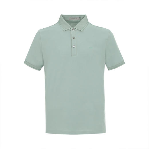 布兰施男装2025春夏7A抗菌翻领短袖 商品图5