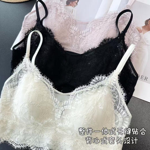 SUNJ9169睫毛蕾丝文胸 商品图2