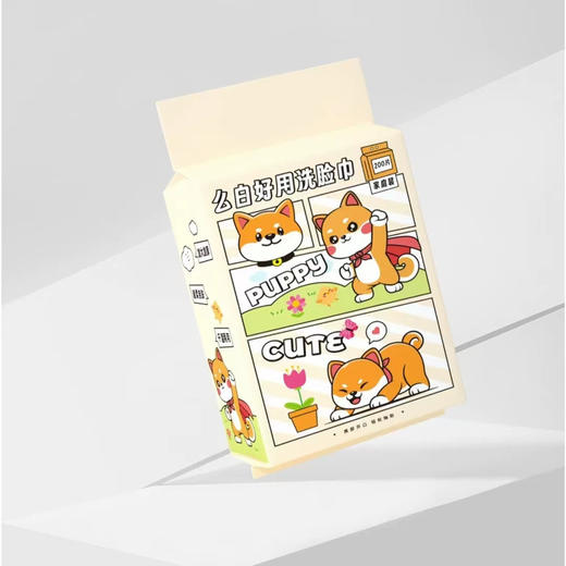 【200抽家庭装】么白加厚下抽洗脸巾洁面巾 双面珍珠纹干湿两用一次性19*20cm纯棉美容巾家庭用增量大包 商品图6