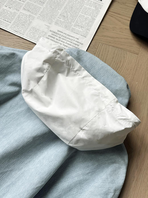 现货 THS-无 蒙克家 春色新浅牛仔 撞色拉链外套 BF1059 商品图14