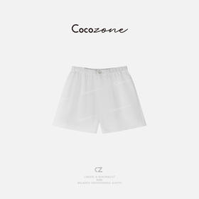 COCO ZONE 25新款时尚松紧腰拼接花边休闲短裤CD2A0329