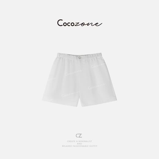 COCO ZONE 25新款时尚松紧腰拼接花边休闲短裤CD2A0329 商品图0