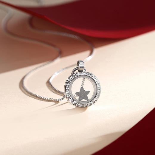 【太空造物】中国航天星空陨石项链  内嵌珍贵陨石 为你摘星 商品图2