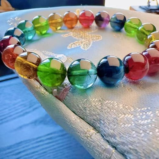 10mm单圈彩虹碧玺手串 商品图2