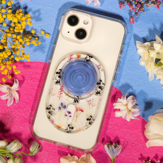 【迪士尼】MAGSAFE磁吸 Pill椭圆啪嗒系列 MagSafe-米妮花田 商品图1