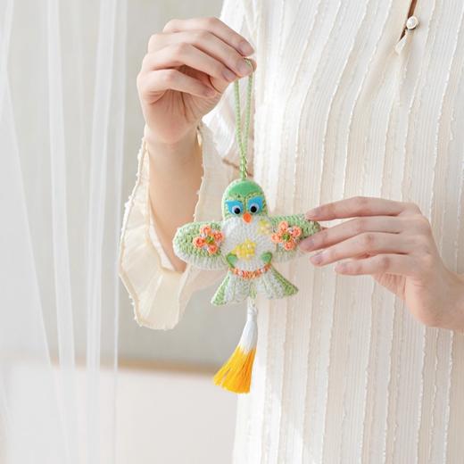苏苏姐家纸鸢香囊手工diy编织钩针挂件挂饰毛线团自制材料包预 商品图2