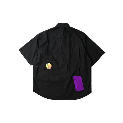 UNDERCOVER Shirt blouse 男装拼接印花短袖衬衫 商品图4