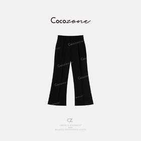 COCO ZONE 25新款高级感百搭修身直筒休闲裤ACD2A0385