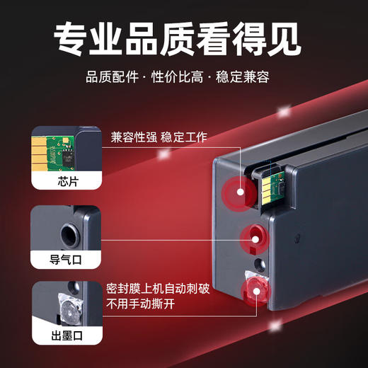 绘威953XL墨盒 适用hp惠普7720 7730 7740打印机墨盒8720 8210 8710 8730 8216 8218 8725墨盒 四色 港/欧版 商品图5
