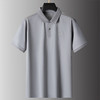 【棉质】【DPS】大依优型大码短袖POLO衫加肥大码夏季男装半袖体恤p上衣服肥佬时尚休闲翻领 商品缩略图0
