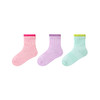 【3双装】迷你巴拉男女童亲肤无骨透气袜子宝宝棉弹袜不勒脚 商品缩略图4