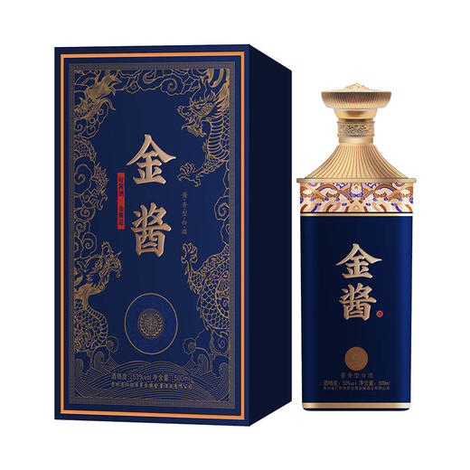 金酱陈酒53度酱香型白酒500ml*1 商品图1