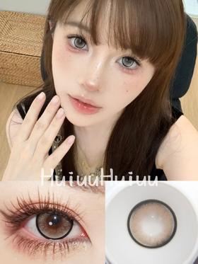 【大直径】4YOUTHCON-流光珍珠棕-14.5mm【年抛 0-800度 无525/575】