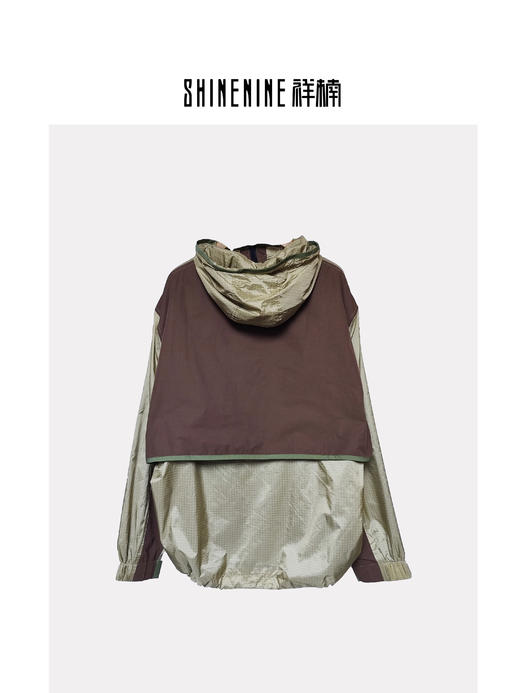 T439561158拼色休闲梭织卫衣 商品图1