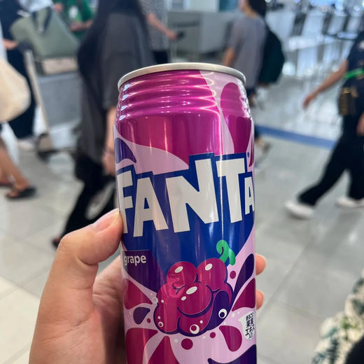 芬达葡萄味碳酸饮料 商品图0