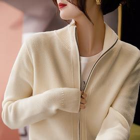 MONZECI KOIMS桂花针纹开衫，经典百搭，自带高级慵懒感