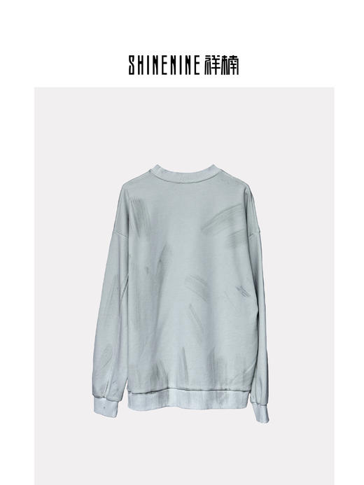 W436064231美式擦色圆领卫衣 商品图1