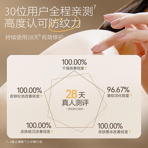 十月天使 舒纹紧致 修护体验套装(50ml油+25g乳) 商品图2