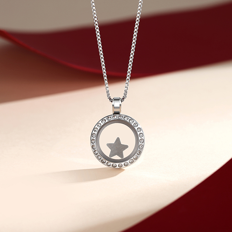 【太空造物】中国航天星空陨石项链  内嵌珍贵陨石 为你摘星