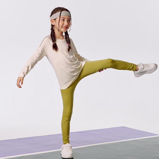 UTO儿童运动贴袋打底裤 商品图1