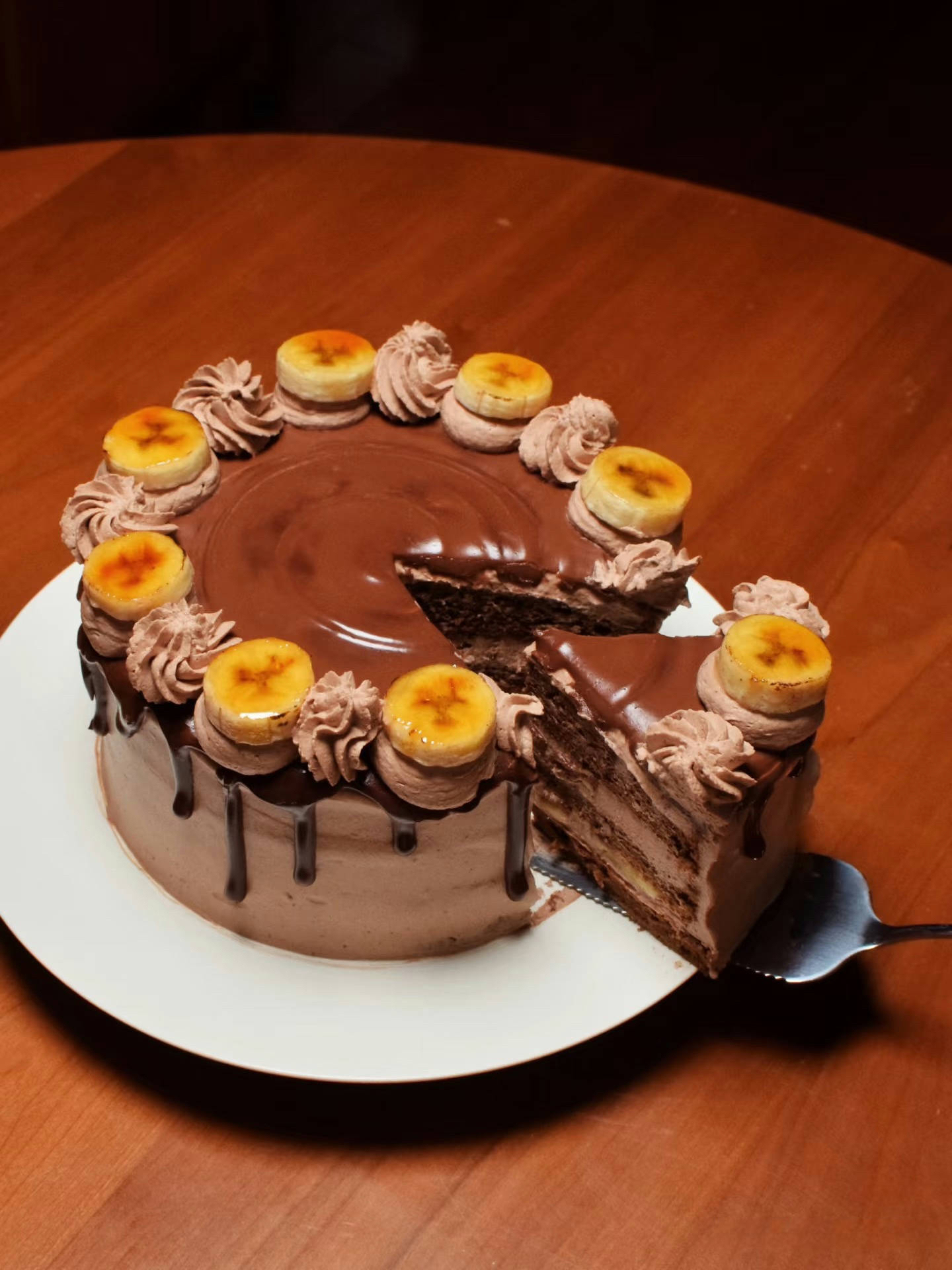 香蕉朗姆巧克力（含酒可选）