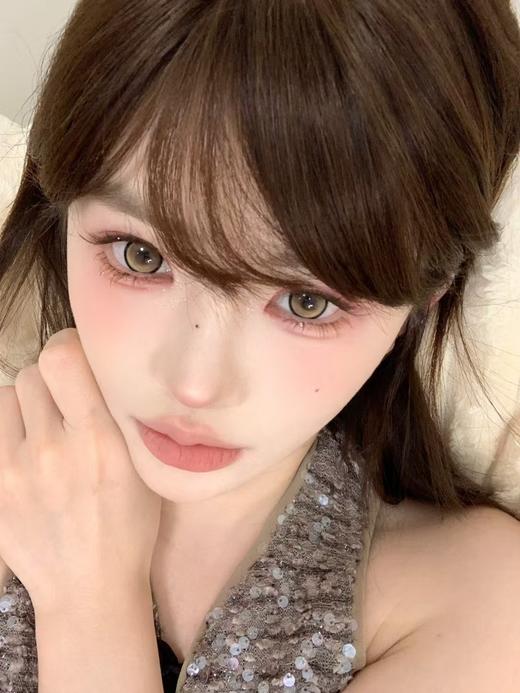 【大直径】4YOUTHCON-发光芝士棕-14.5mm【年抛 0-800度 无525/575】 商品图3