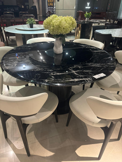 宇宙黑圆台餐台/A514-YT-301-135-1 商品图0