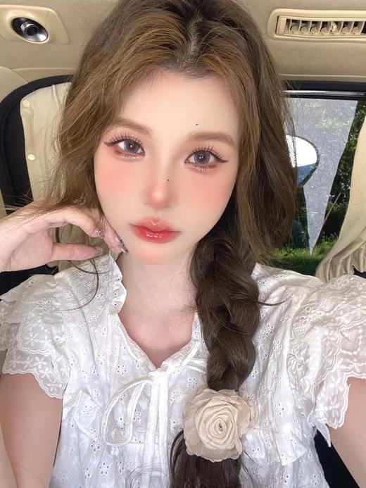 flowercolor 半年抛美瞳  星黛露紫  直径14.5mm着色13.8mm 商品图7