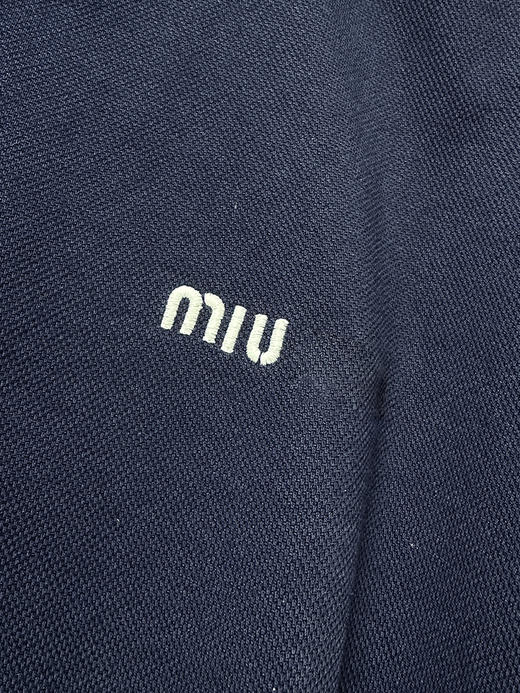 现货 THS-限时 缪家 复古雅韵 翻领撞色字母刺绣polo衫 BH2566 商品图5