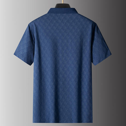 【100%棉】【DPS】大依优型大码短袖polo衫男加肥大码休闲衣服夏季薄款中年宽松半袖体恤 商品图2