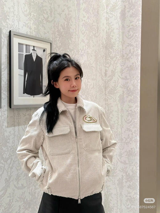 CD x Kaws 25SS 蛇年刺绣灯芯绒夹克外套 商品图7