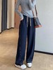 云仓【9821】老钱风显瘦神裤 凉感 阔腿裤直筒裤 商品缩略图0