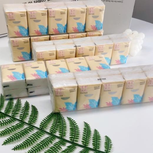 ✨【蔓步日记时尚经典手帕纸】🔺每天必用的贴身纸品💌一定要选材质好的❗ 甄选原生竹浆纤维，❤️从源头守护健康，全家放心使用 ✅干湿两用 守护破防日常 ✅亲肤无刺激，温和呵护敏感肌肤💦 商品图6