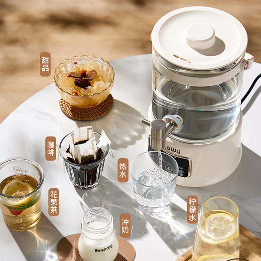 💥低至169💰️【卡屋电热水壶养生桶】🔥既是养生壶又是恒温烧水壶🎈还是可移动的花茶桶！ ✅️800W大功率，快速烧开不久等 ✅️2.5L的大容量，✨全家喝水也足够 商品图3