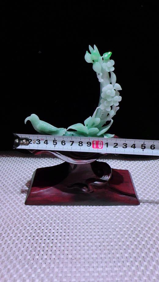 620878翡翠摆件【喜上眉梢 喜事连连】 商品图1