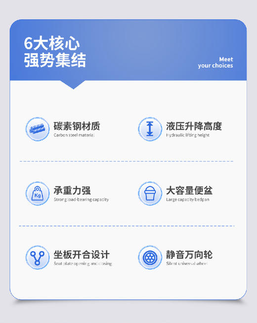 可靠 多功能移位机 卧床病人陪护助行辅助 商品图6