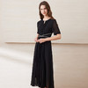 EITIE爱特爱飘逸长裙高腰显瘦气质优雅连衣裙2025夏季新款B2507648 商品缩略图2