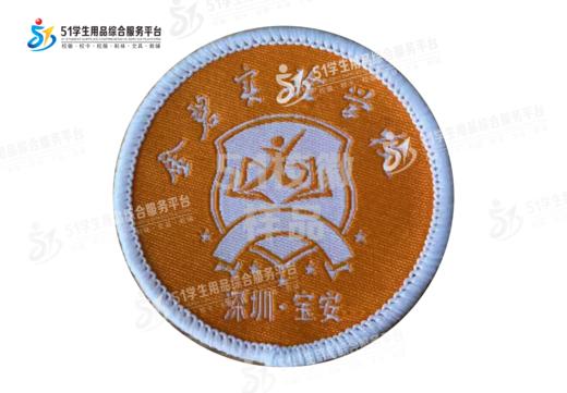 通版深圳市宝安区金碧实验学校织唛校徽礼服姓名贴可缝烫现货发51 商品图2