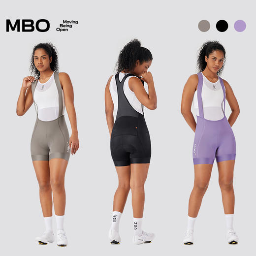 MBO女士全天候背带骑行裤短裤  25年夏季新款 EIT春夏三分裤 T113   (经销商专拍链接，非经销商拍单不发货) 商品图4