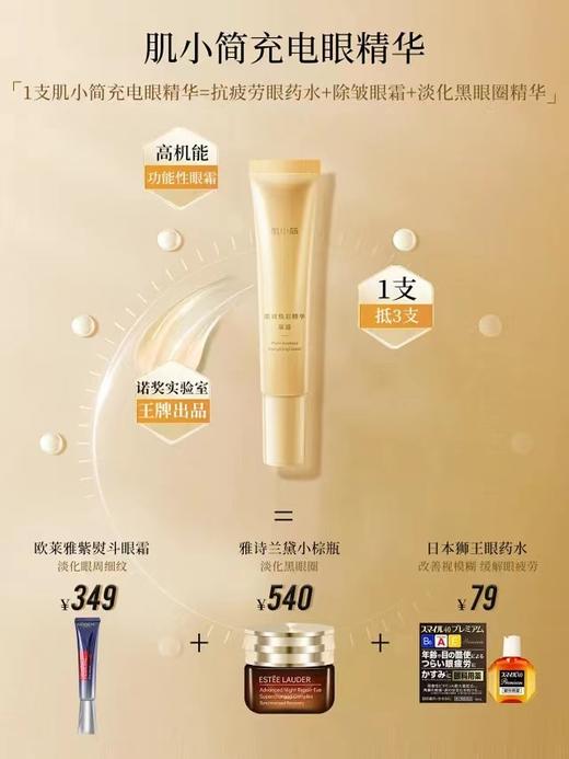 肌小简眼周焕彩精华凝露 商品图0
