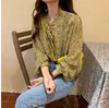 2024春夏新款长袖衬衫女韩版时尚碎花洋气防晒上衣服 商品缩略图5