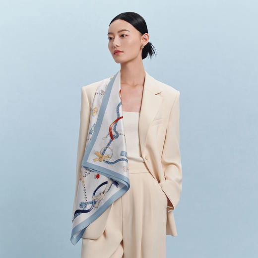 女士丝巾 斜巾&方巾 简约时尚气质 商品图7